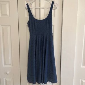 Anthropologie Eyelet MIDI Dress